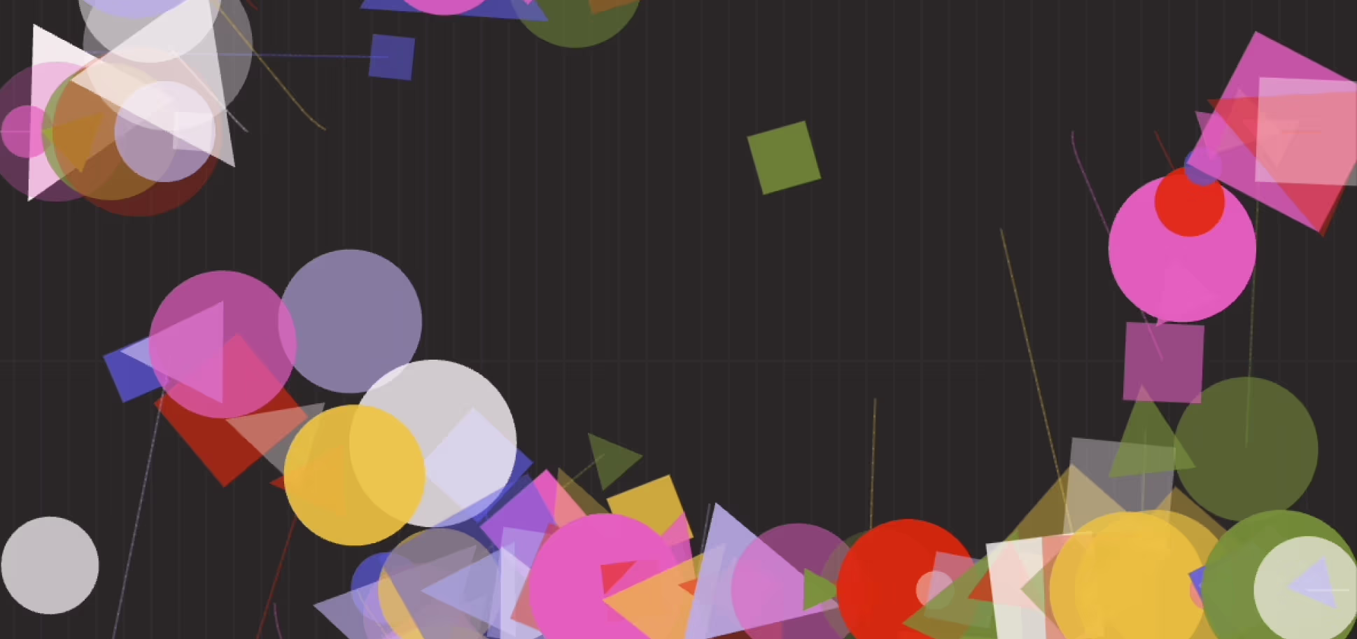 Generative art piece created with creative coding